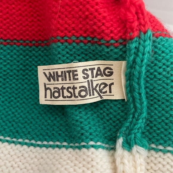 Excellent Condition Vintage 70’s White Stag Hat Stalker Wool Beanie Made In USA - Picture 5 of 7